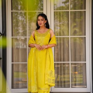 LEMON LUXE KURTA SET