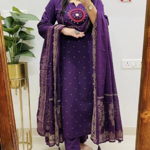 Premium Ethnic Cotton suit....